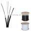 FIBER OPTIC 1 2 4 CORE 1km 2km Plywood Drum FTTH DROP CABLE SINGLE MODE INDOOR FIBER OPTIC CABLE