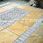 beautiful granite decoration garden paving tile