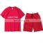 In Stock Custom T-Shirt Short Sets Two Piece Shirt And Shorts Slim Fit Tracksuit Plain Sweat Suit Men