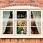 Cheap upvc window double glazing swing windows pvc casement window
