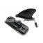 Side fin 4'' Size Snap-in System Black Classic Single fin for inflatable paddle board and longboard in stock