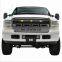 Super Duty Pickup Truck Black Front Bumper Grille Fit for 2005-2007 Ford F-250 F-350 F-450 F-550