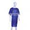 Disposable Patient Gown Sleeveless Hospital Patient gowns SMS Uniform Clinic Physical Examination Gown