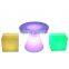 nightclub table hotel VIP seating cube chair patio furniture rechargeable bar led cube chair