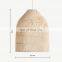 Wholesale Rattan Lampshade rattan pendant light wicker ceiling light decor made in vietnam