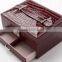 High quality faux leather jewelry display storage box,makeup jewelry box,jewelry travel carrying case