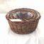 Easy To Use Wicker Basketbathroom Storage Organizer Basket