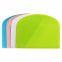 Amazon Hot-Selling Silicone Soft Dough Cutter High Quality Baking Pastry Tool Cake Cream Scraper Plastic Dough Scraper