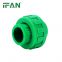 IFAN Factory Manufacturer High Pressure Pn25 Plastic PPR Union Pipe Fitting