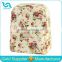 Designer Flower Print Oilcloth Backpack Diaper Bag Custom Waterproof Backpack Diaper Bag 2015