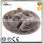 Custom production Plush pet supplies plush frisbee dog