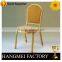 Wholesale aluminum hotel indoor dinning chair