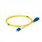 Fiber Optic Patch Cable LC UPC to SC UPC OS2 Duplex Single Mode PVC 2.0mm