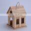 Factory directly hot sale wooden imitation style bird house bird cage