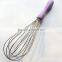 Factory supply New design stainless steel whisk and egg beater with the ball Logo printed available