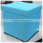 Square pu leather foldable bedroom storage stool