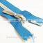 2015 5# nylon silver teeth zipper for fashion dresses