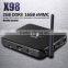X98 android 5.1 OS 16G EMMC flash amlogic S905 quad core bluetooth 4.1 android box