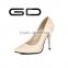 GD 2015 Latest Leather Ladies Fashion High Heels Shoe High Heel Protector