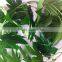 China Natural decorative artificial hanging plam tree leaves with happy price