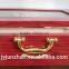 84pcs cutlery sets with nice red wooden box packing, perfect high mirror quality ,plain handle