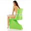 hot sale S shape durable fiberglass dining chair