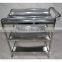 clinical hospital stainless steel trolley furniture