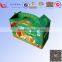 Printing Plate Fruit Packaging Trays Pull Handles Kraft Paper Box