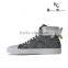 china manufacturer luxury leather men sneakers