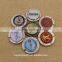 Metal round brown bag hanger hook , epoxy sticker logo bag holder
