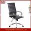 modern leather chrome base swivel funny office chairs