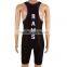 Top quality sublimated spandex custom blank black wrestling singlets