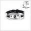 Men's 12 Constellations Bracelet Titanium And Stainless Steel Silicone Bracelet