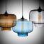Hot Selling Vintage Pendant Lamps Modern Hand Blown Glass Pendant Lights different color chandelier lighting