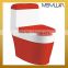 Floor Mounted one piece bathroom colored toilet M5826
