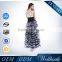 China OEM Manufacturer One shoulder Lace Best Long Evening Dress Patterns