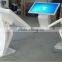 infrared technology interactive multipoint touch screen table kiosk, information display