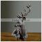 Resin Big Size Deer Decoration in Christmas ,garden Figurine of Polyresin