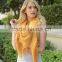 Wholesale Cheap Soft Polyester Plain Promotion Scarf With Tassel