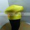 Yellow church hat body for black africa woman