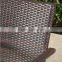 PE rattan cheap aluminum terrace restaurant chairs