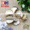SGS Nickle free shiny gold color custom garment jeans button for pants