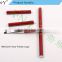 2016 Best Seller ANY High Quality Pure color Mental Handle Nylon hair Double Use Nail Art Gel Brush