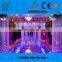 Alumninum adjustable acrylic glass wedding stage backdrop design                        
                                                Quality Choice