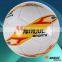 Hand sewing soccer ball