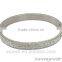 316l Stainless Steel Make Crystal Bangle