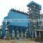 Filtering bag house type dust collector