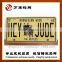 Wanfeng promotion license plates in Asia/ Euro auto license plate