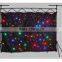Multi Color led star cloth curtain for Wedding party