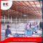 6 foot blue vinyl coated galvanized chain link fence